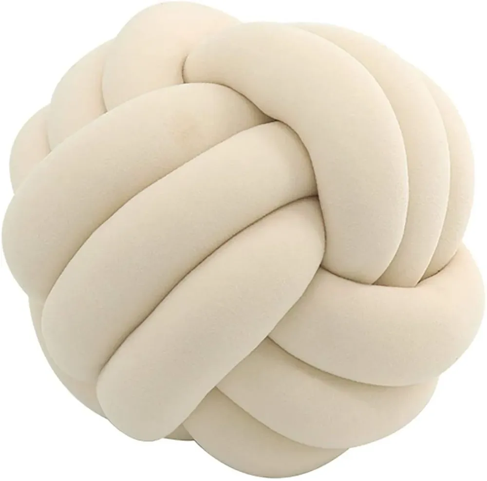Cojín Nudo Celta - Crema