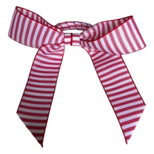 Conjunto 6 Argola Artesanal De Laço Vermelho