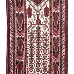 Corredor Tapete Baluch - 191 x 101 cm - vermelho