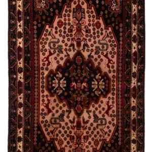Corredor Tapete Baluch - 193 x 110 cm - vermelho claro