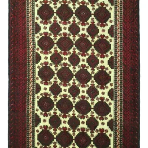 Corredor Tapete Baluch - 193 x 99 cm - multicolorido