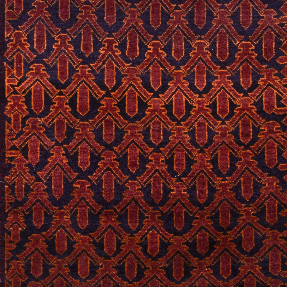 Corredor Tapete Baluch - 200 x 114 cm - vermelho escuro