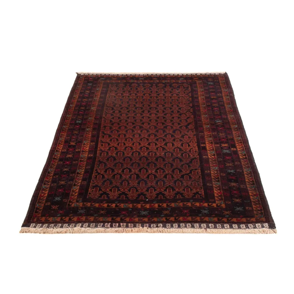 Corredor Tapete Baluch - 200 x 114 cm - vermelho escuro