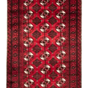 Corredor Tapete Baluch - 202 x 110 cm - vermelho escuro