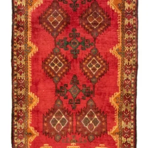 Corredor Tapete Baluch - 202 x 111 cm - vermelho