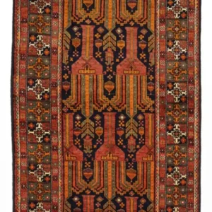 Corredor Tapete Baluch - 237 x 113 cm - terracotta
