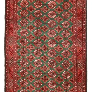 Corredor Tapete Baluch - 292 x 142 cm - vermelho