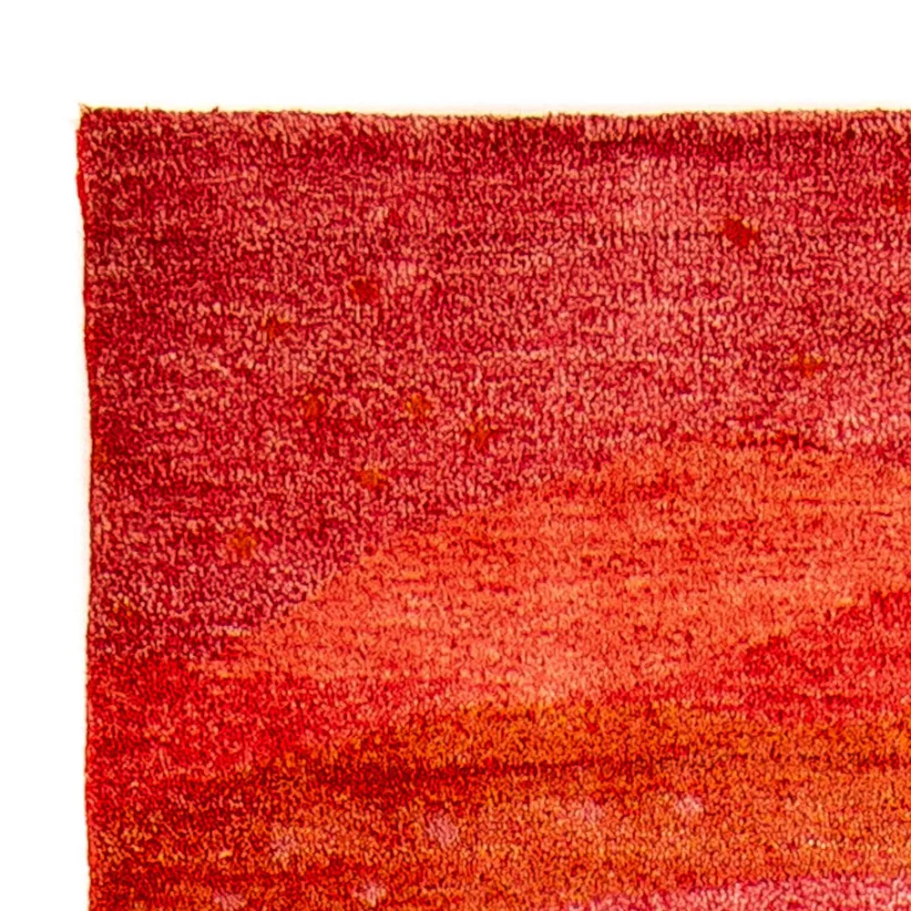 Corredor Tapete Gabbeh - Indus - 197 x 77 cm - vermelho