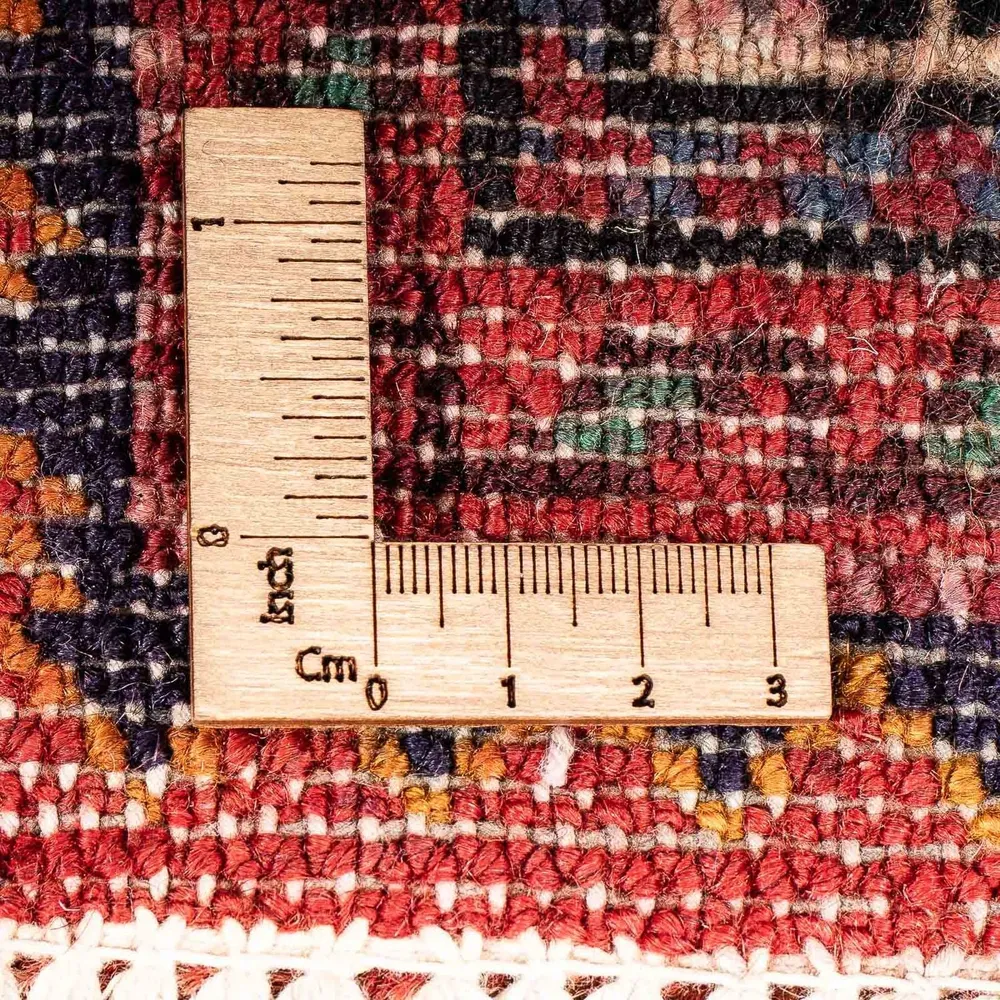 Corredor Tapete Gabbeh - Indus - 197 x 77 cm - vermelho