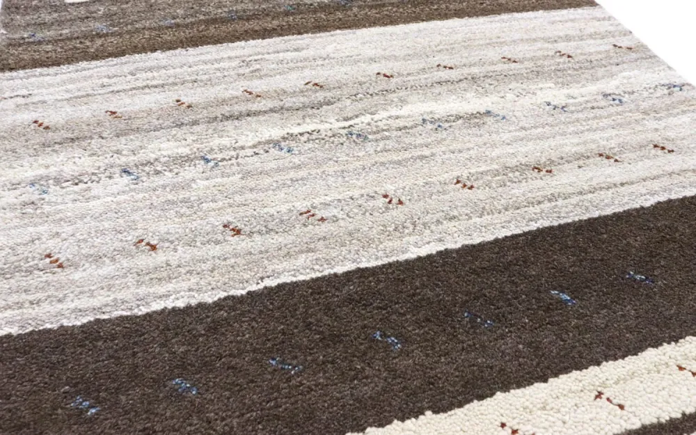 Corredor Tapete Gabbeh - Indus - 293 x 81 cm - multicolorido