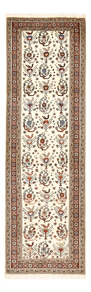 Corredor Tapete Gabbeh - Kashkuli Persa - 213 x 65 cm - bege