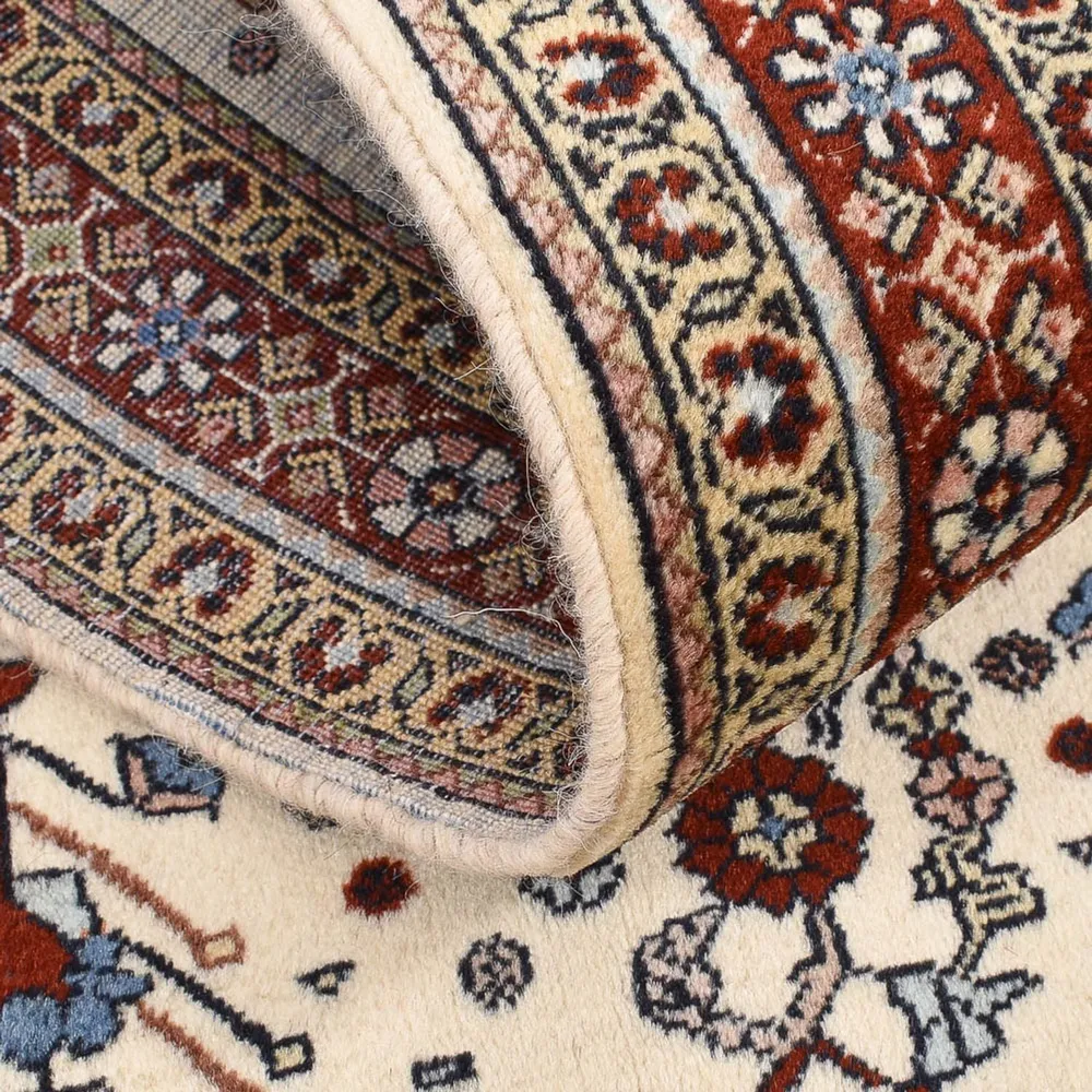 Corredor Tapete Gabbeh - Kashkuli Persa - 213 x 65 cm - bege