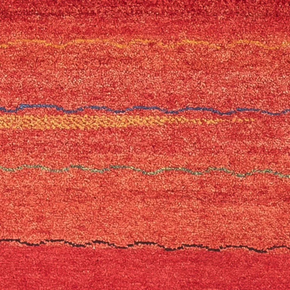 Corredor Tapete Gabbeh - Persa - 187 x 87 cm - vermelho