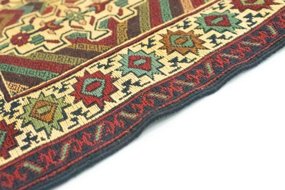 Corredor Tapete Kelim - Oriental - 184 x 72 cm - bege