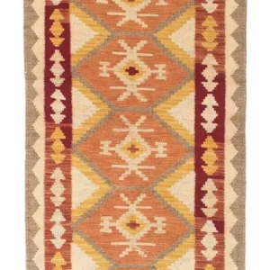 Corredor Tapete Kelim - Oriental - 190 x 71 cm - bege