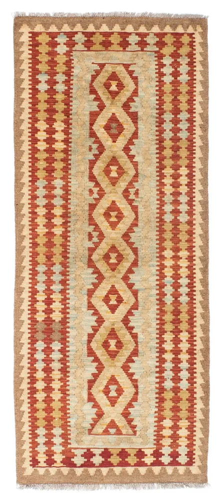 Corredor Tapete Kelim - Oriental - 200 x 85 cm - bege