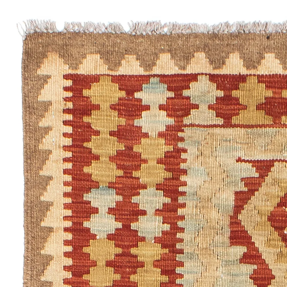 Corredor Tapete Kelim - Oriental - 200 x 85 cm - bege
