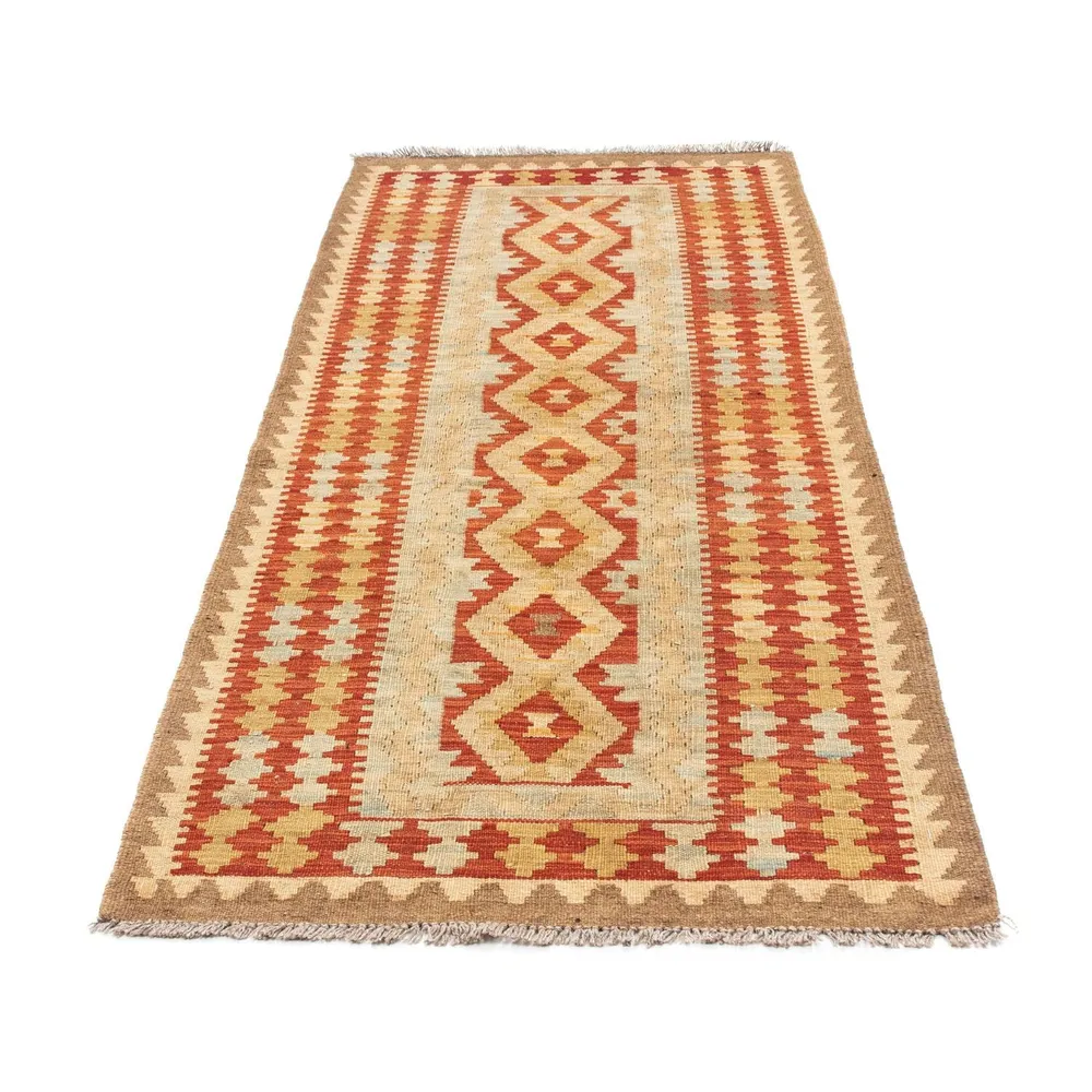 Corredor Tapete Kelim - Oriental - 200 x 85 cm - bege