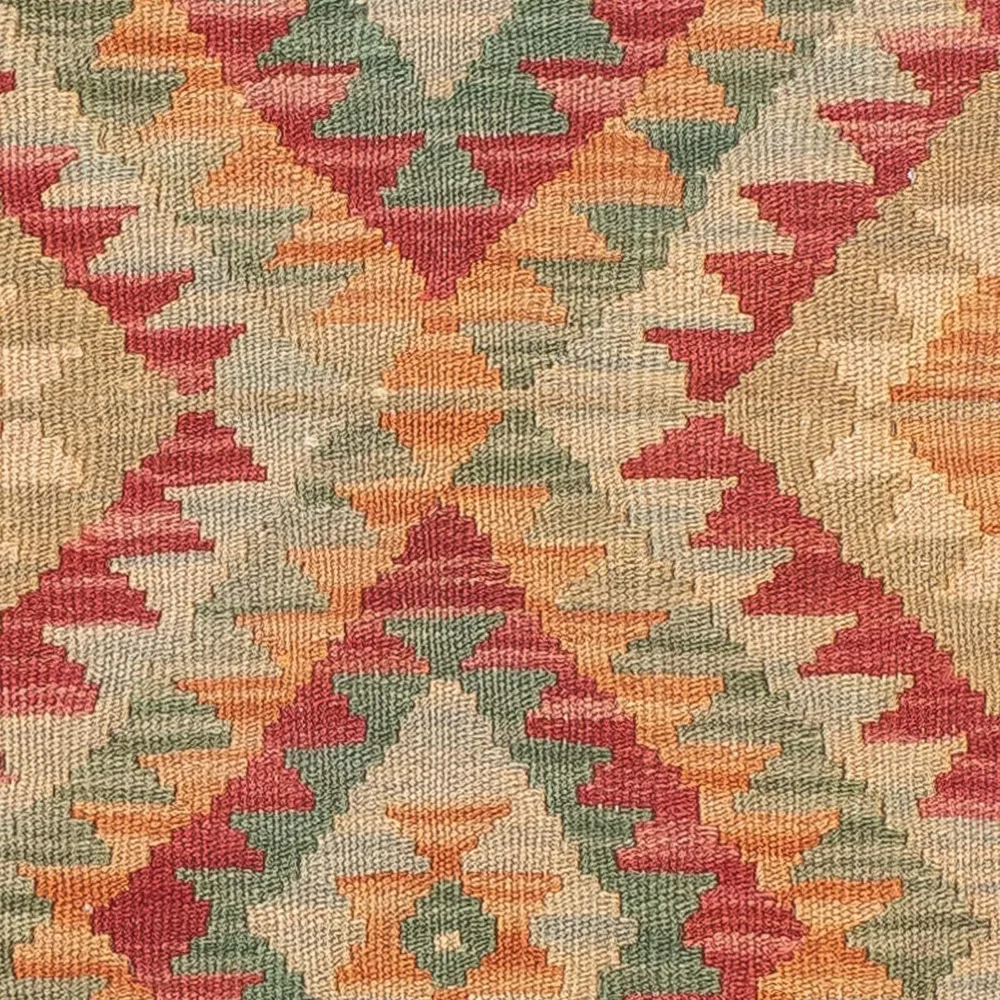 Corredor Tapete Kelim - Splash - 194 x 63 cm - multicolorido