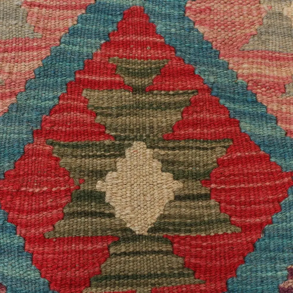 Corredor Tapete Kelim - Splash - 198 x 110 cm - multicolorido