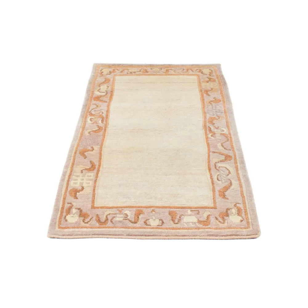 Corredor Tapete Nepal - 156 x 74 cm - bege