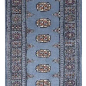 Corredor Tapete Paquistão - 197 x 77 cm - azul