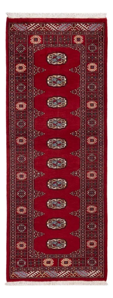 Corredor Tapete Paquistão - 200 x 79 cm - vermelho