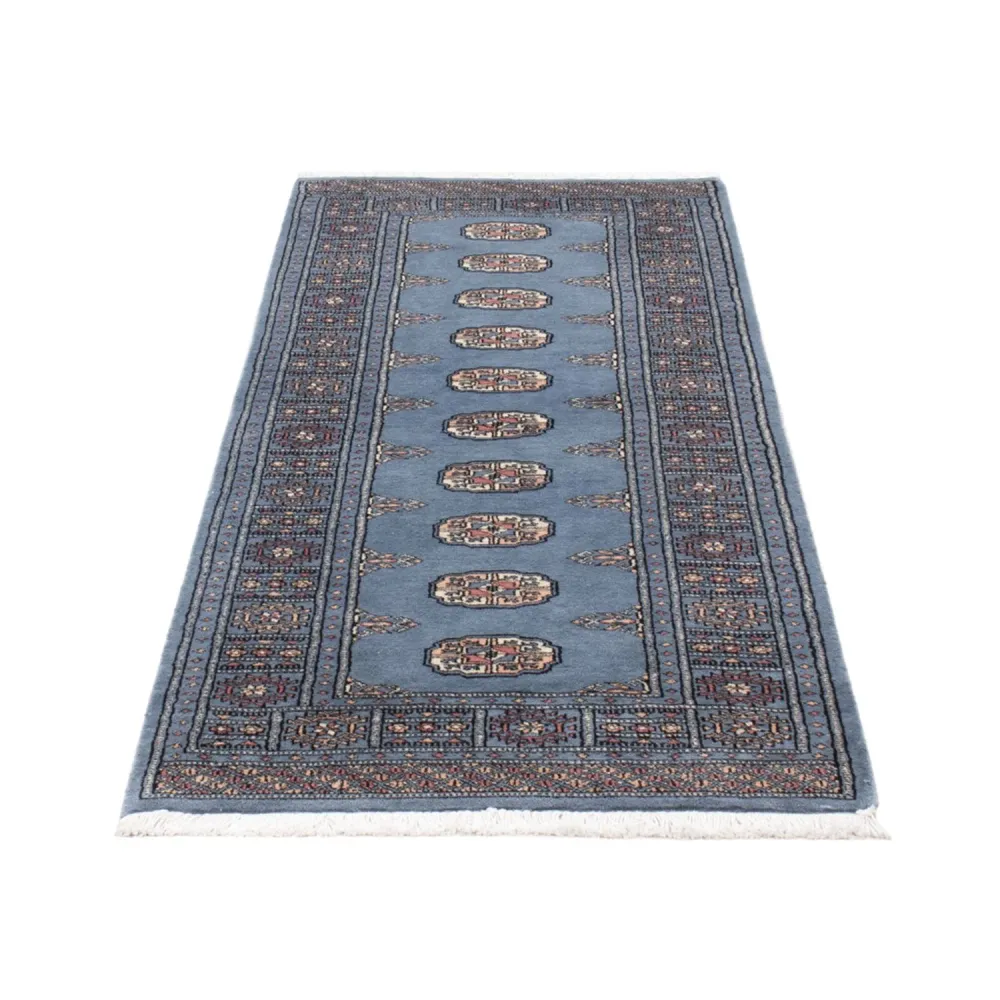 Corredor Tapete Paquistão - 201 x 77 cm - azul
