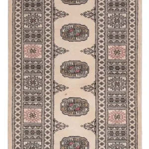Corredor Tapete Paquistão - 206 x 77 cm - bege