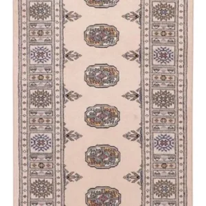 Corredor Tapete Paquistão - 224 x 79 cm - bege