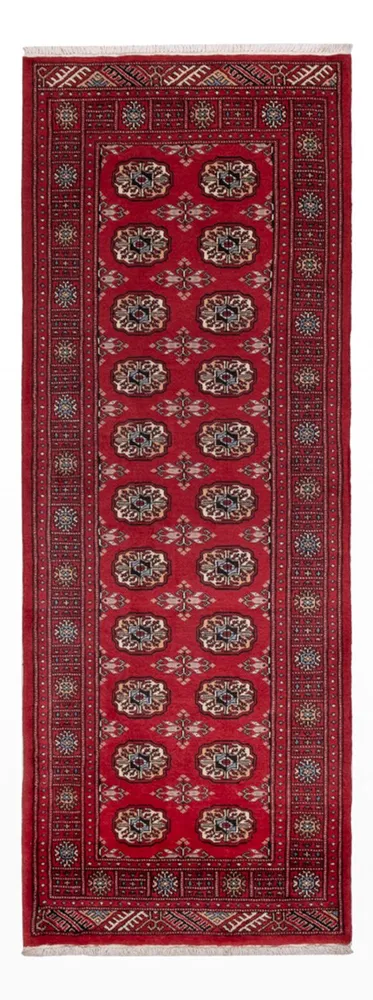 Corredor Tapete Paquistão - 224 x 80 cm - vermelho