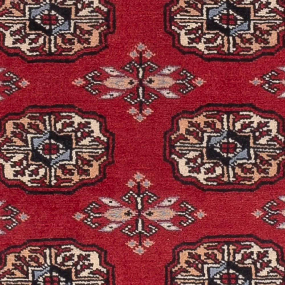 Corredor Tapete Paquistão - 224 x 80 cm - vermelho