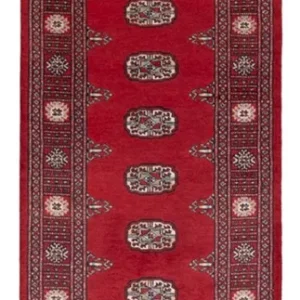 Corredor Tapete Paquistão - 236 x 77 cm - vermelho
