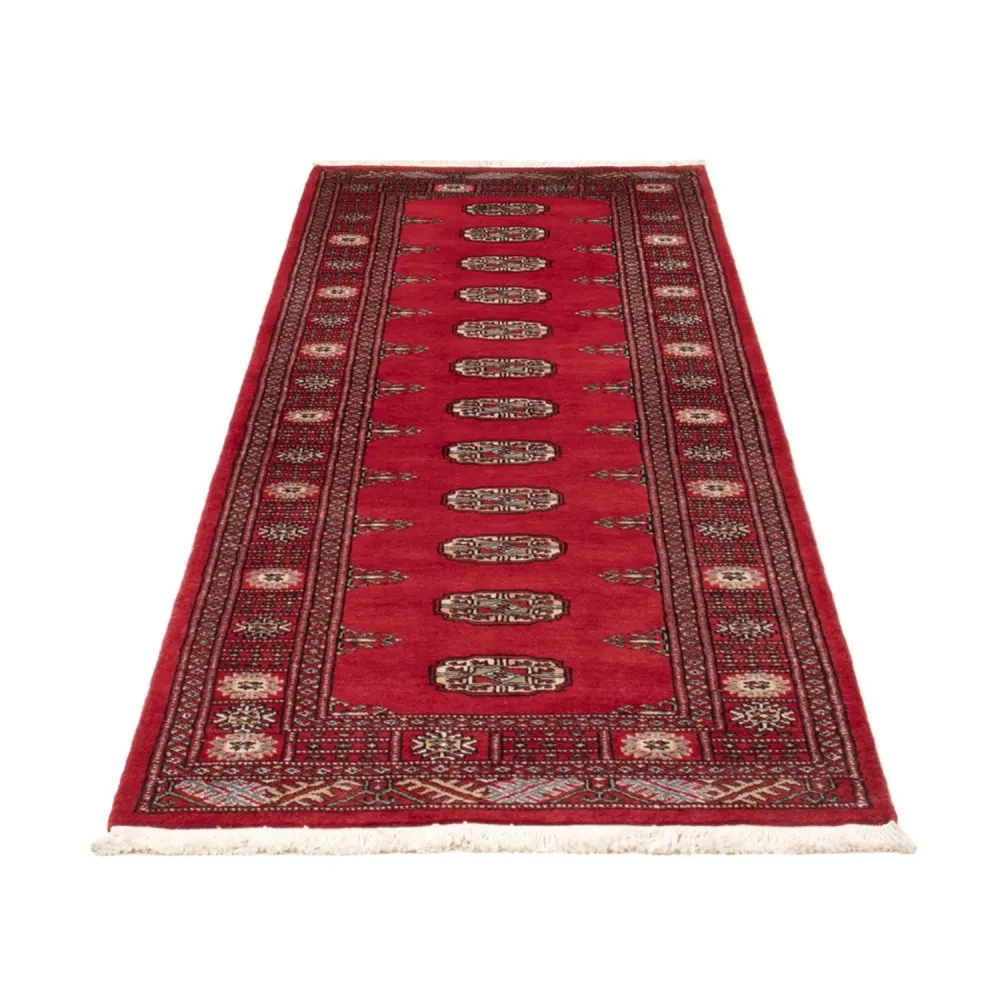 Corredor Tapete Paquistão - 236 x 77 cm - vermelho