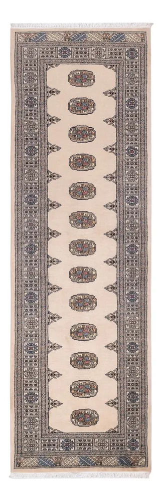Corredor Tapete Paquistão - 246 x 78 cm - bege