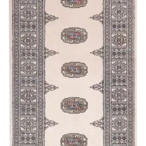 Corredor Tapete Paquistão - 247 x 77 cm - bege