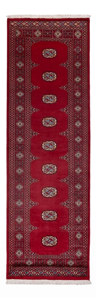 Corredor Tapete Paquistão - 247 x 77 cm - vermelho
