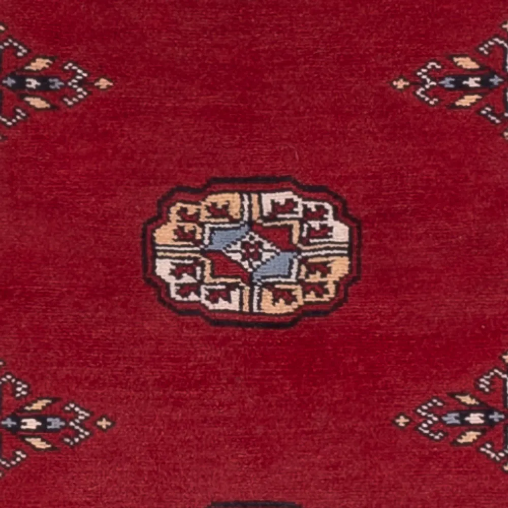 Corredor Tapete Paquistão - 247 x 77 cm - vermelho
