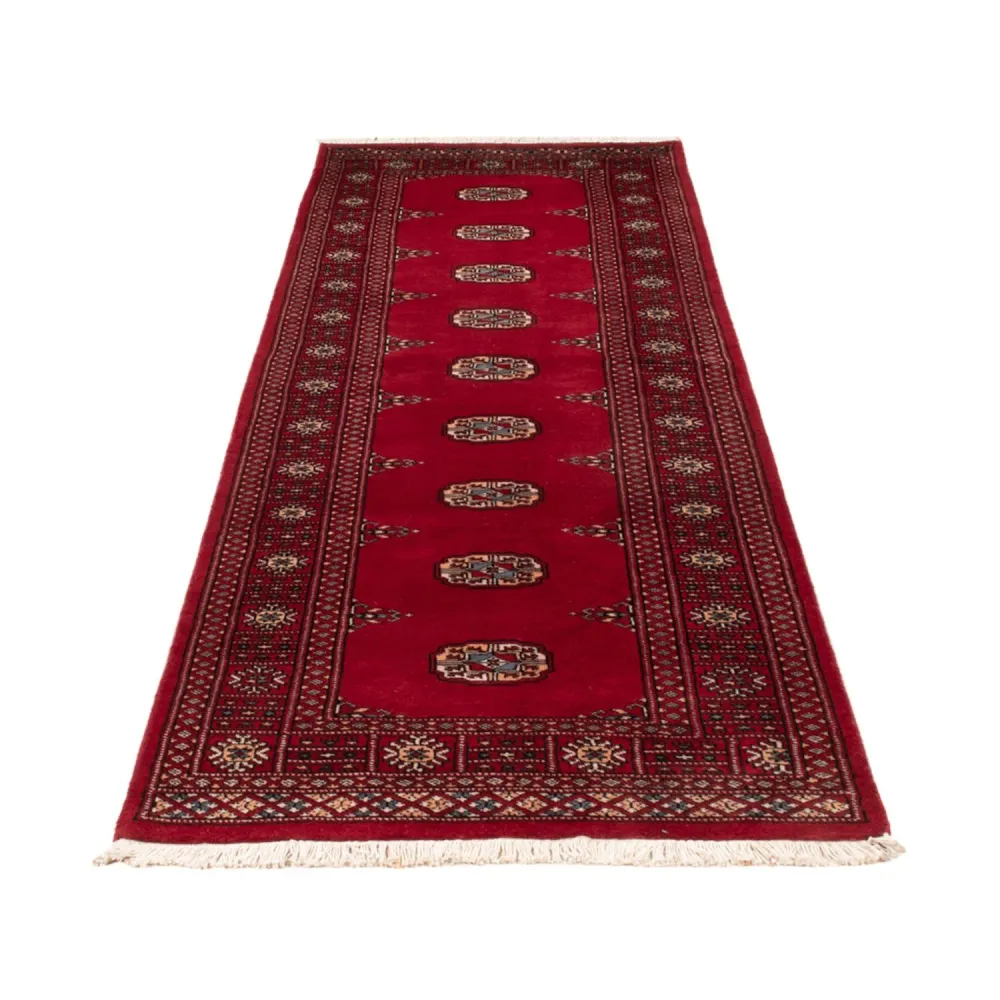 Corredor Tapete Paquistão - 247 x 77 cm - vermelho