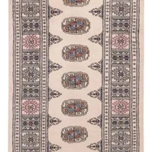 Corredor Tapete Paquistão - 249 x 77 cm - bege