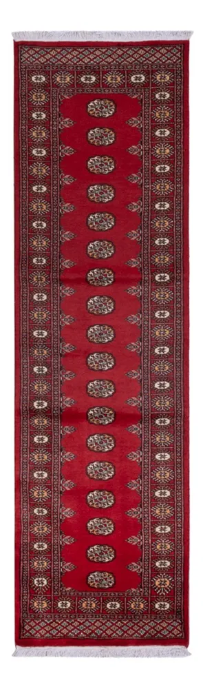 Corredor Tapete Paquistão - 289 x 78 cm - vermelho