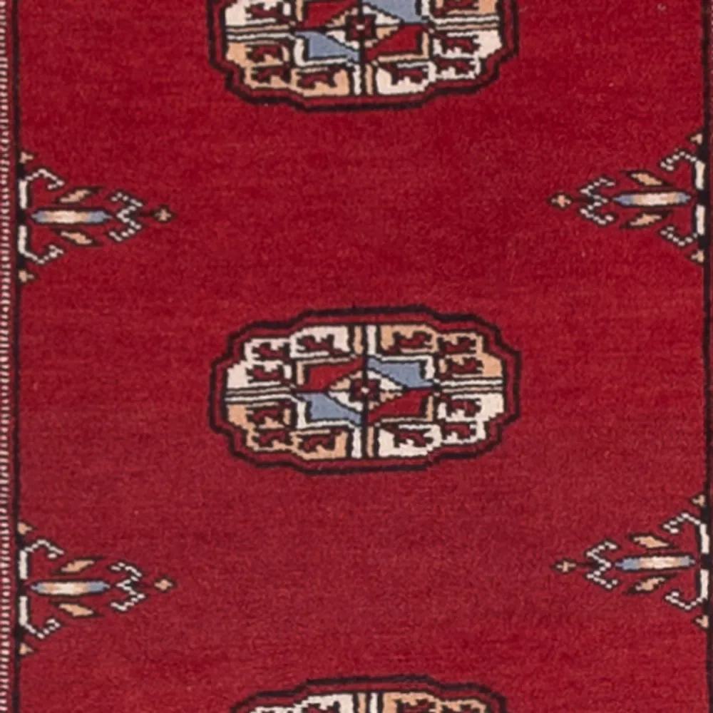 Corredor Tapete Paquistão - 305 x 77 cm - vermelho