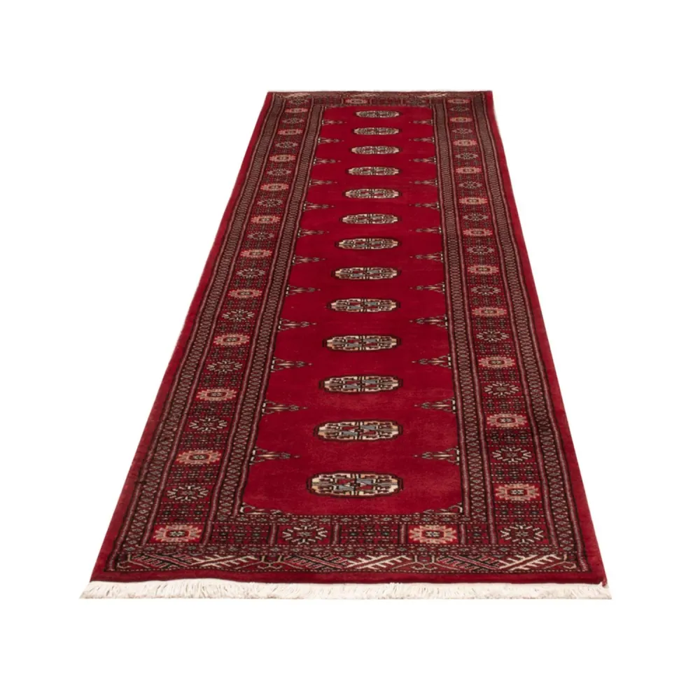 Corredor Tapete Paquistão - 305 x 77 cm - vermelho
