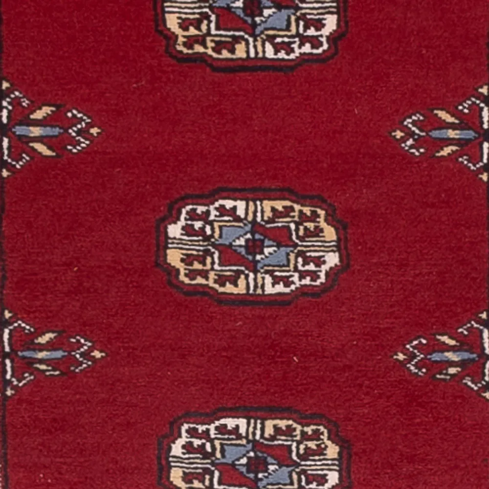 Corredor Tapete Paquistão - 319 x 79 cm - vermelho