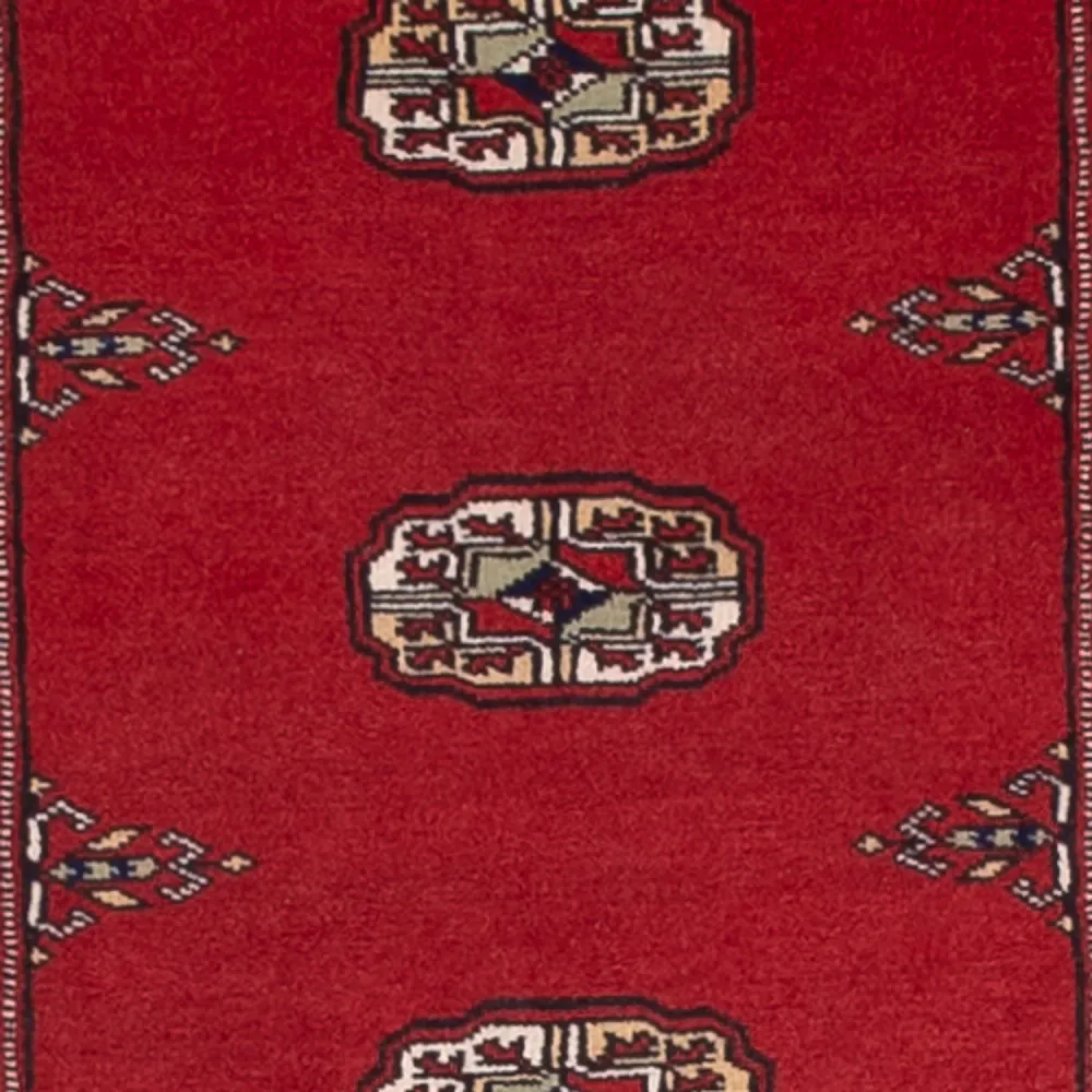 Corredor Tapete Paquistão - 319 x 81 cm - vermelho