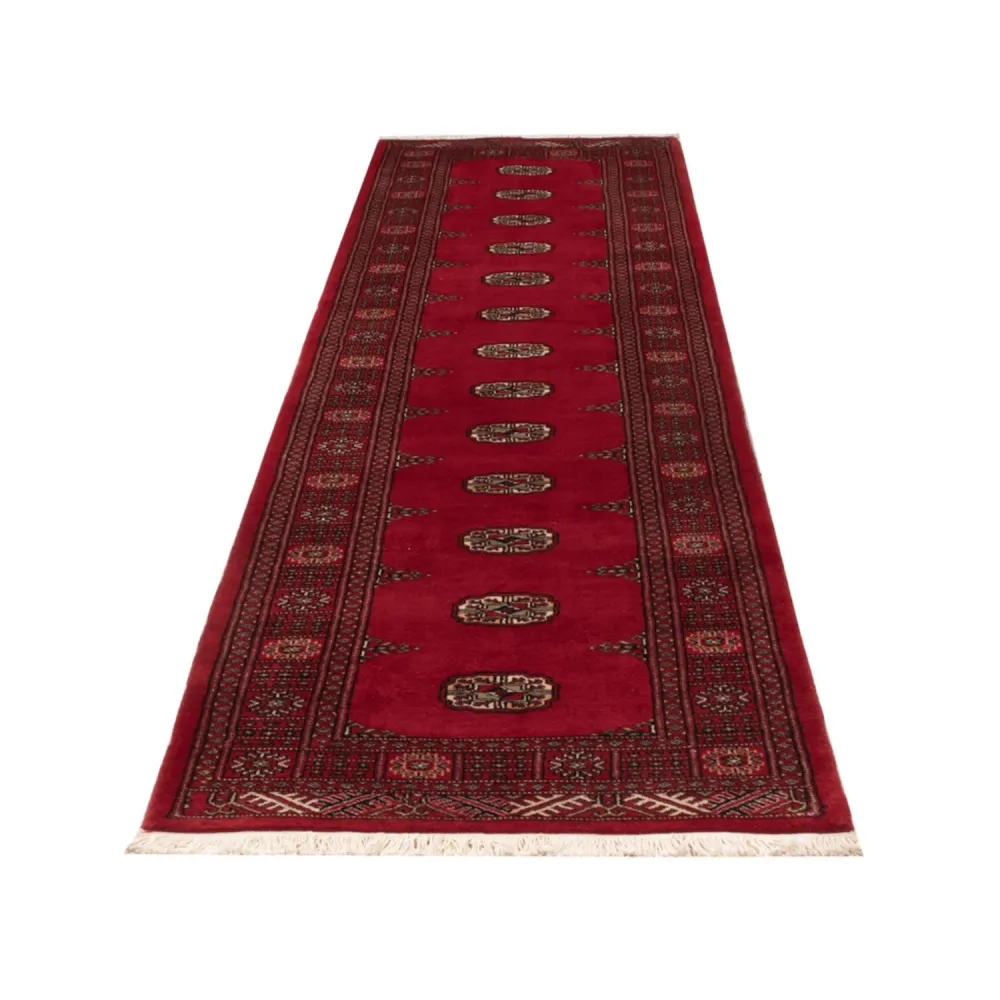 Corredor Tapete Paquistão - 319 x 81 cm - vermelho