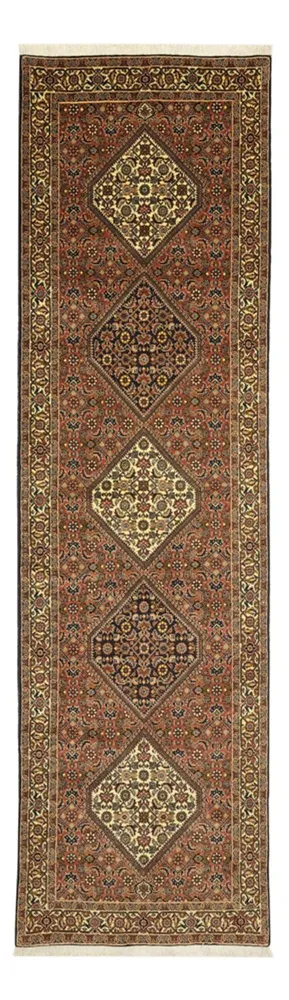 Corredor Tapete Persa - Bijar - 297 x 82 cm - terracotta