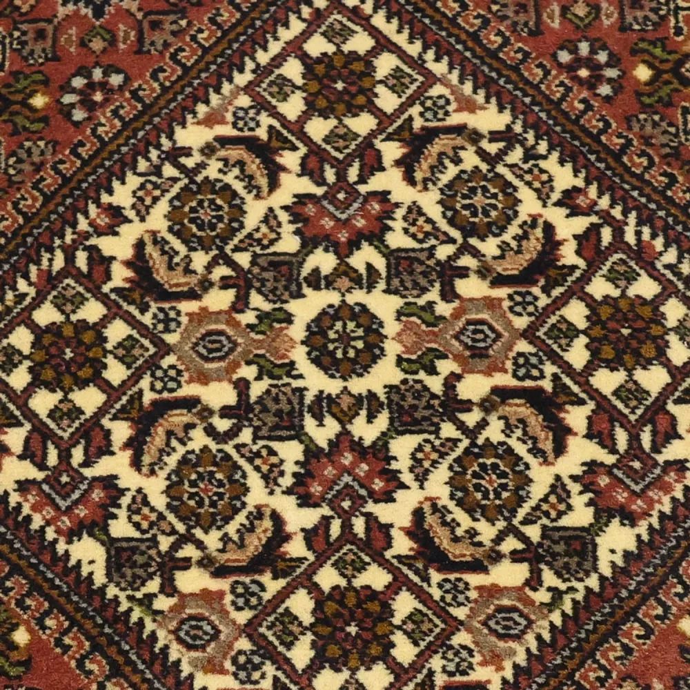 Corredor Tapete Persa - Bijar - 297 x 82 cm - terracotta