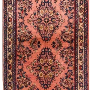 Corredor Tapete Persa - Clássico - 205 x 76 cm - pink
