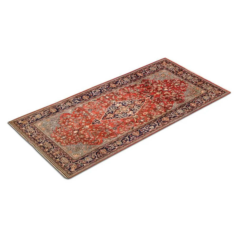 Corredor Tapete Persa - Clássico - 237 x 108 cm - vermelho